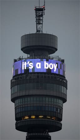 Turm der britischen Telekom Turm der britischen Telekom