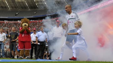 Startrainer Pep Guardiola geht beim FC Bayern voraus.