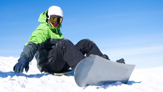 Snowboard fahren lernen - Aller Anfang ist schwer