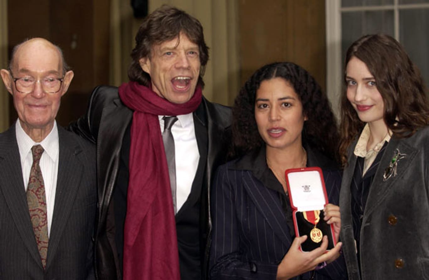 Mick Jagger im Wandel der Zeit