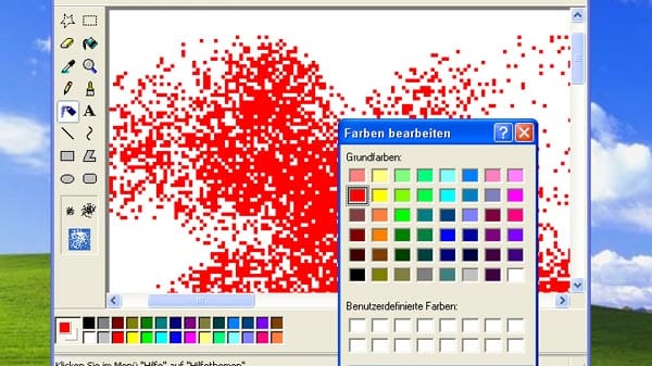 Microsoft Paint unter Windows XP