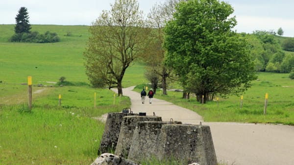 Wandern auf dem ehemaligen Truppenübungsplatz Münsingen.