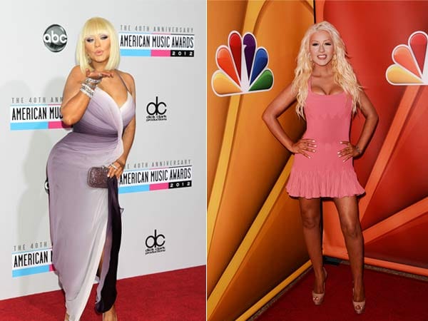 Christina Aguilera ist wieder rank und schlank.