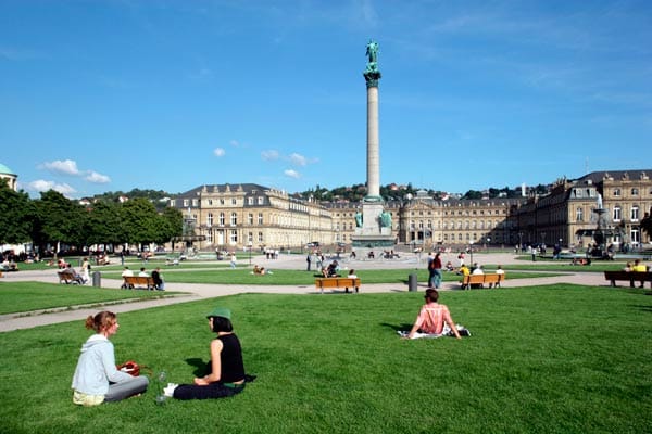 Stuttgart belegt den neunten Platz