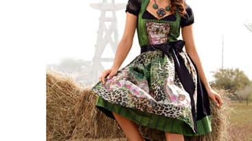 Oktoberfest: Accessoires wie Ketten oder Hüte runden jedes Dirndl-Outfit ab.