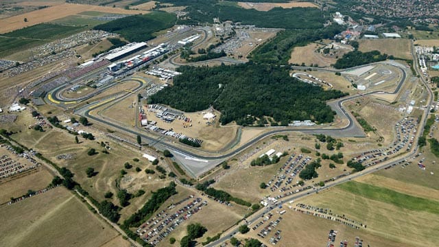 Blick auf den Hungaroring.