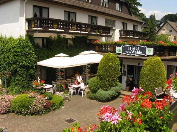 Das "Hotel zum Walde" befindet sich im nordrhein-westfälischen Stolberg.