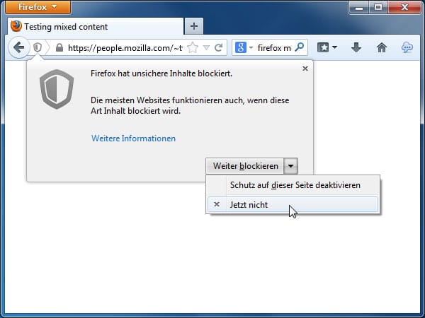 Neuerungen in Firefox 23