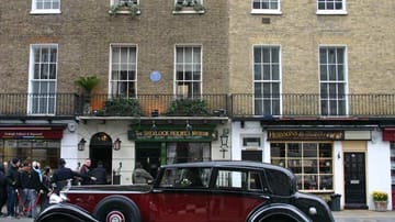 Berühmte Adresse: In 221B Baker Street steht das fiktive Haus von Sherlock Holmes.