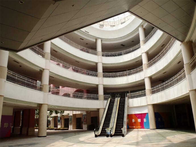 Die "New South China Mall" im südchinesischen Dongguan