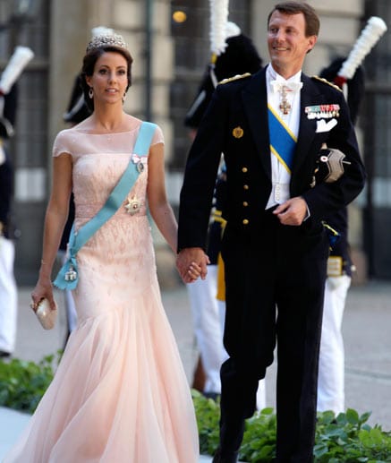 Prinzessin Marie von Dänemark mit ihrem Gatten Prinz Joachim