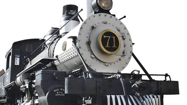 Diese Lokomotive war auf den Strecken der "Colorado Central Railroad" im Südwesten der Vereinigten Staaten im Einsatz.