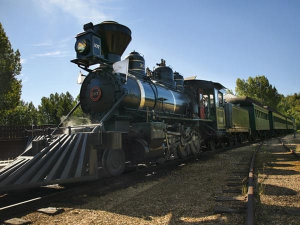1919 stellte der große amerikanische Lokomotivenbauer "Baldwin" dieses Exemplar vom Typ "Prairie" mit der Achsfolge 2-6-2 her.