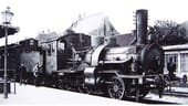 Die preußische "P 3.2", Spitzname Kamel, wurde ab 1887 gebaut. Sie verkehrte im Personenzugverkehr in den westlichen Provinzen.