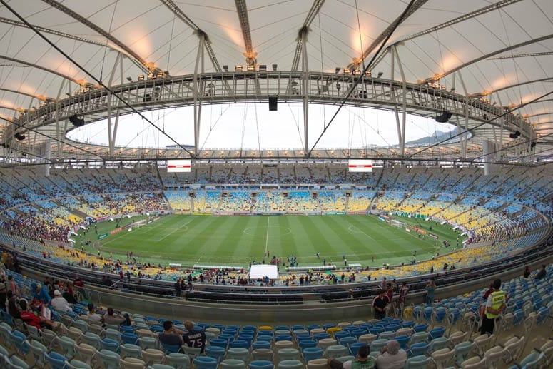 Ziel aller Träume: Im Maracana-Stadion findet das Finale der WM 2014 statt.