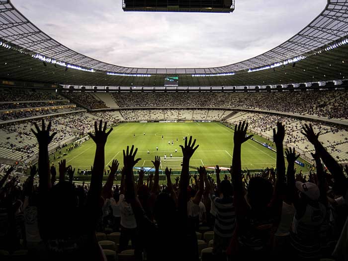 Die Arena Castelao in Fortaleza wurde für rund 214 Millionen Euro renoviert. Nun finden hier 67.000 Zuschauer Platz. Als erstes Stadion des WM-Turniers wurde die Arena bereits im Dezember 2012 fertiggestellt.