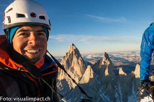 Dani Arnold auf dem Cerro Torre.