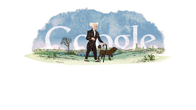 Google Doodle für Arthur Schopenhauer