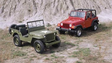 Der Jeep kann eine über 70-jährige Tradition vorweisen. Begonnen hat alles mit dem militärischen Willys Jeep.