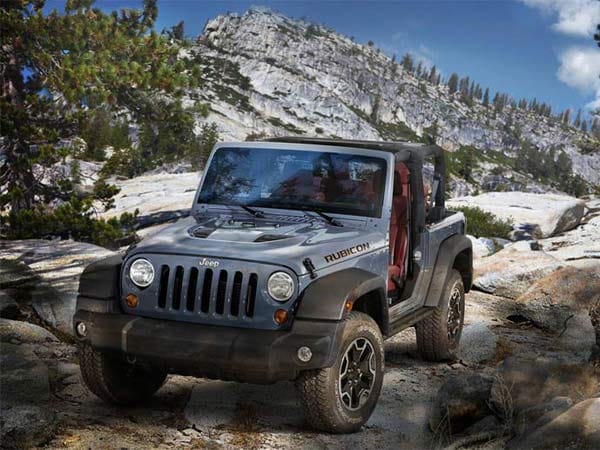 Mountain Ride: Auf dem berühmt-berüchtigten "Rubicon Trail" in Kalifornien fühlt sich der Jeep zu Hause.