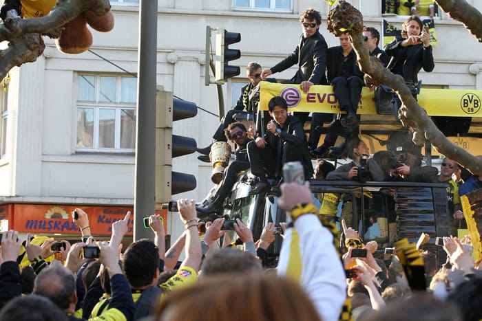 Rang 2: Borussia Dortmund, Marktwert: 288,0 Millionen Euro.