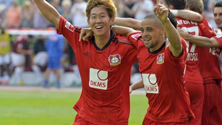 Bayer Leverkusen bezahlt für den Südkoreaner Heung-Min Son zehn Millionen Euro an den HSV.