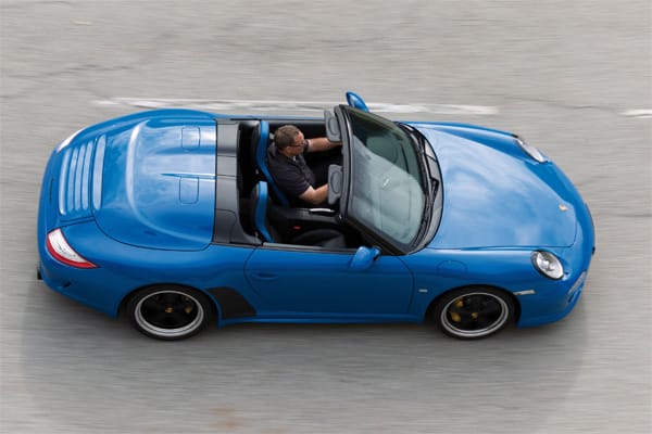 Auch eine Speedster-Variante des "911" legte Porsche auf - hier ein Modell von 2010.