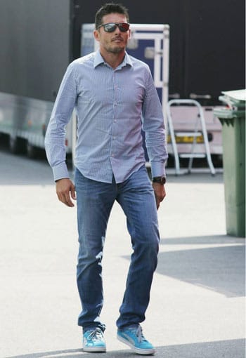 Giancarlo Fisichella war ein schwer zu überholender italienischer Formel-1-Fahrer. Seit 2010 ist er kein Stammfahrer mehr.