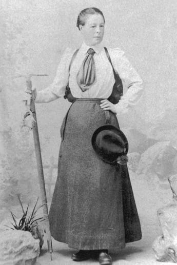Beatrice Tomasson: Durchsteigung der Marmolada-Südwand 1901.