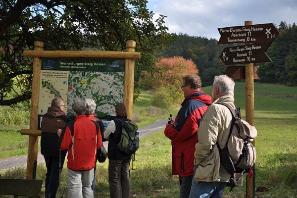 Qualitätswanderwege Wanderbares Deutschland: Werra-Burgen-Steig.