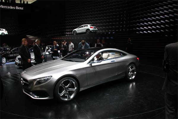 Unumstrittener Star des Mercedes-Messestands auf der diesjährigen IAA ist das Concept S-Class Coupé.