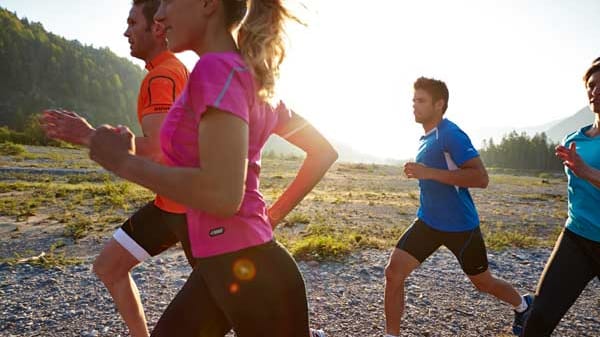 Lauftraining: Ausgleich ist wichtig.