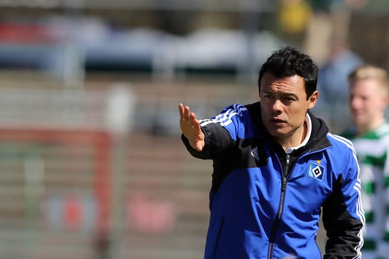 Ex-Profi Rodolfo Cardoso betreut das Team zum zweiten Mal als Interimstrainer. Seine Chancen auf Weiterbeschäftigung als Cheftrainer stehen aber derzeit noch schlecht - zu unerfahren.
