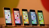 iPhone 5c in fünf Farben