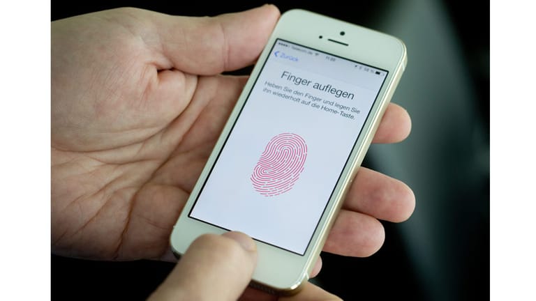 Touch ID-Funktion des iPhone 5s