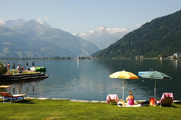 Strandbad Thumersbach in Zell am See.