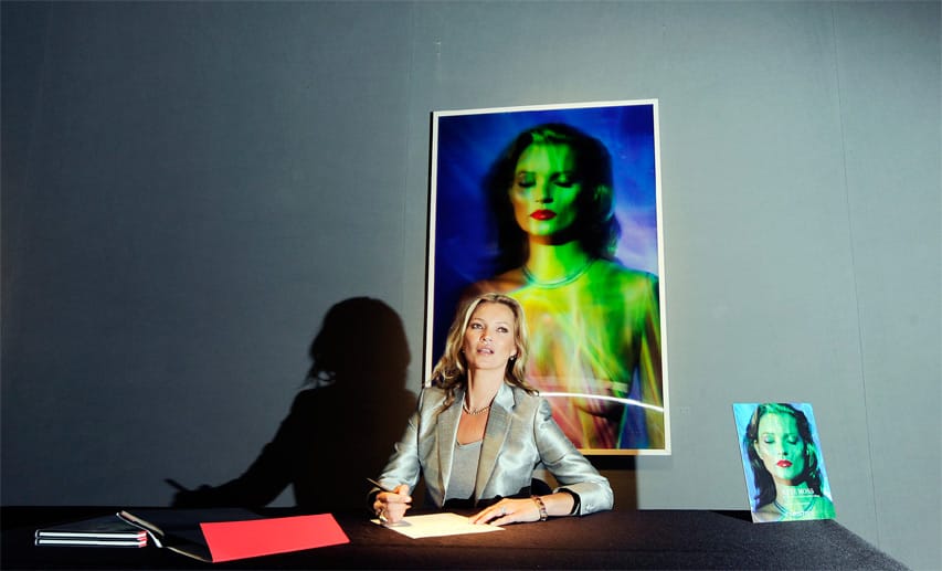 Auch dieses Bild des Supermodels wurde bei Christie's versteigert. Auch dieses Bild des Supermodels wurde bei Christie's versteigert.