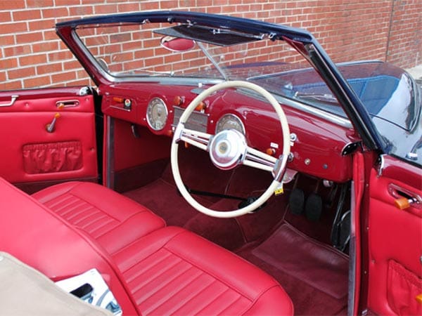 Die fürstliche Innenausstattung des Alfa Romeo 6C 2500.