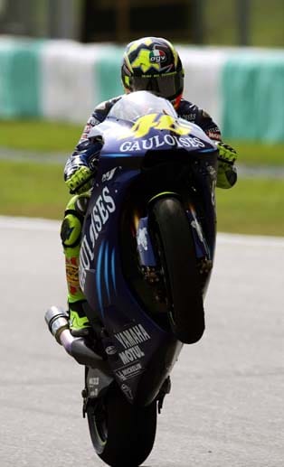 Nach zwei weiteren WM-Titeln suchte Rossi 2004 mit dem Wechsel zu Yamaha eine neue Herausforderung.