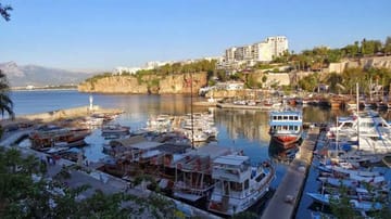 Türkei: Hafen in Antalya.