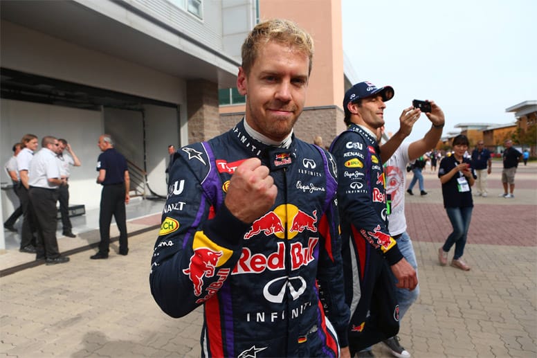 Sebastian Vettel gehört mit seinen vier Weltmeisterschaften bereits im Alter von 26 Jahren zu den vier erfolgreichsten Titelsammlern der Geschichte.