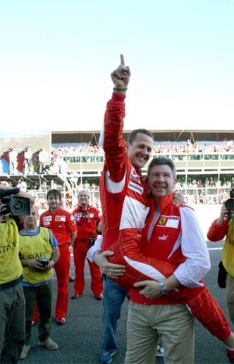 Michael Schumacher wird zumindest noch einige Jahre der Rekordweltmeister bleiben.