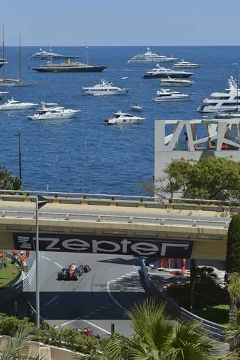 Monaco: In einem irren Rennen wird Vettel hinter Nico Rosberg Zweiter. Alonso kommt nicht über Platz sieben hinaus.
