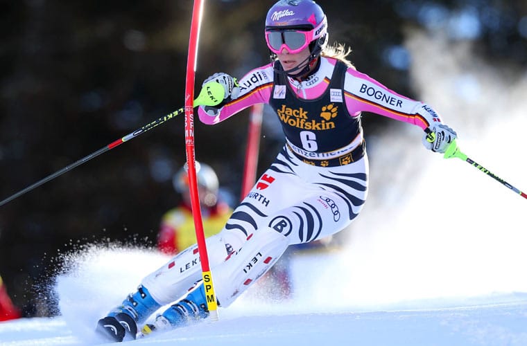 Maria Höfl-Riesch ist der Superstar der deutschen Damen-Skiszene.
