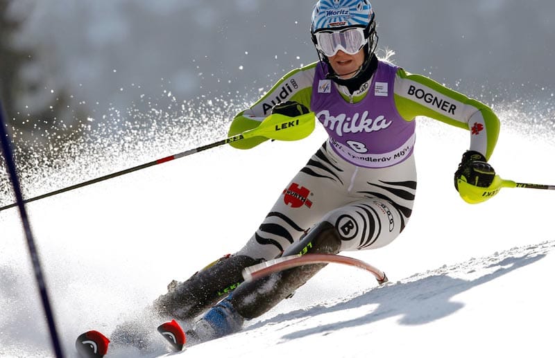 Susanne Riesch ist die kleine Schwester von Maria und auf die Disziplinen Slalom, Riesenslalom und Kombination spezialisiert.