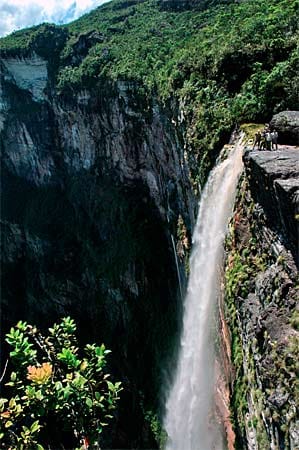 Der höchste Wasserfall Brasiliens.