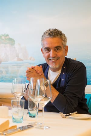 Der Italiener Mario Gamba führt bereits seit 20 Jahren das Lokal "Acquarello".