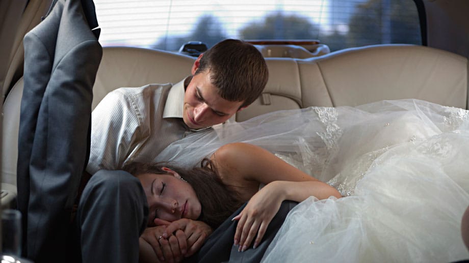 Die neun häufigsten Gründe für eine sexlose Hochzeitsnacht.