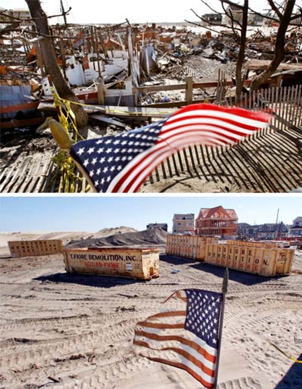 USA, Hurrikan "Sandy", New Jersey