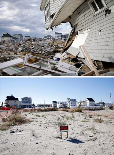 USA, Hurrikan "Sandy", New Jersey, Ortley Beach